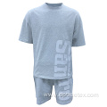 Custom Breathable Cotton T-shirt And Shorts Sports Sets